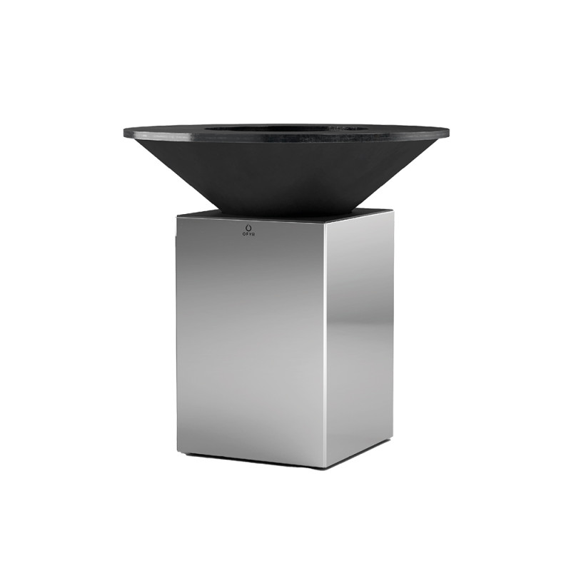 Brasero plancha Inox Miroir 100 Ofyr