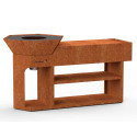 Brasero Nestor Island corten Barbecook
