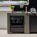 Modulo combiné avec plaque de cuisson et four - Eno gris cargo