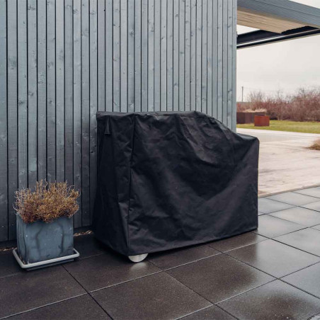Housse installée sur la cuisine extérieure Fire Kitchen Bowl 57