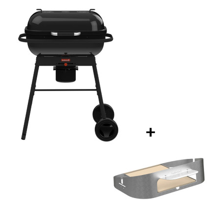 Pack barbecue charbon Magnus Original Barbecook + four à pizza