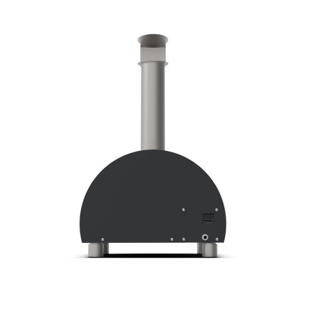 Four à pizza Moderno Portable Gris Alfa Pizza vue de dos