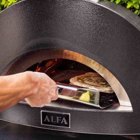 Utilisation du Four à pizza Moderno 1 au bois Alfa Pizza Noir Utilisation du Four à pizza Moderno 1 au bois Alfa Pizza Noir