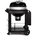 Barbecue napoléon rodeo pro kettle sur chariot tablette rabattue