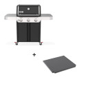Pack Weber comprenant le barbecue gaz Genesis E-315 et la pierre à pizza Crafted Pack Weber comprenant le barbecue gaz Genesis E-315 et la pierre à pizza Crafted
