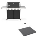 Pack Weber comprenant le barbecue gaz Genesis E-415 ainsi que la pierre à pizza Crafted Pack Weber comprenant le barbecue gaz Genesis E-415 ainsi que la pierre à pizza Crafted