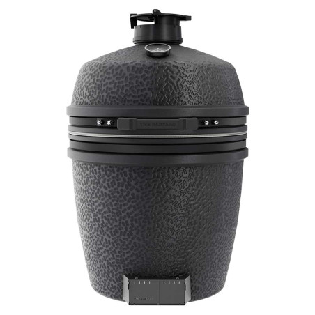 Barbecue The Bastard PRO Large Solo Graphite vue de face fermé