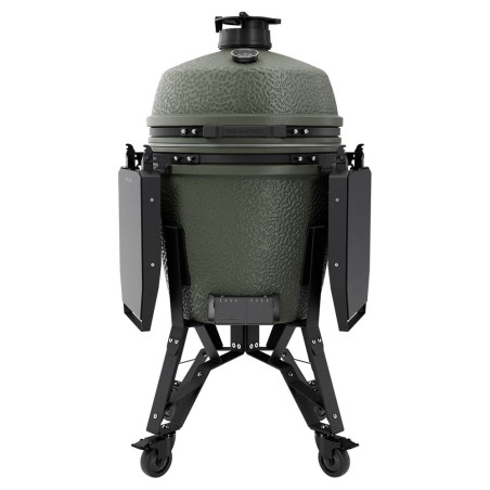 Barbecue charbon The Bastard PRO Large Complete Alpine Green de face