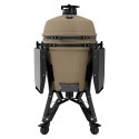 Barbecue charbon The Bastard nouvelle gamme PRO Large Complete Desert Sand de face