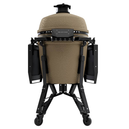 Barbecue charbon The Bastard nouvelle gamme PRO Large Complete Desert Sand de dos