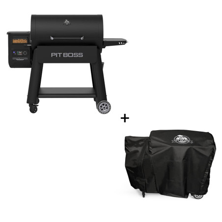 Pack Pit Boss comprenant le barbecue à pellets Competition Series 1600 et sa housse de protection