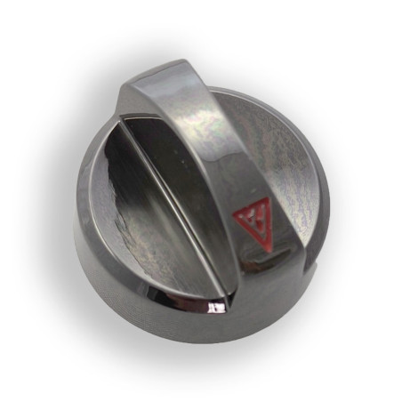 Vue sur le bouton de réglage gaz plancha Prestige 2014
