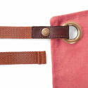 Tablier 325 Alaskan Maker coloris Terre de Sienne, conçu en cuir et en tissu Tablier 325 Alaskan Maker coloris Terre de Sienne, conçu en cuir et en tissu