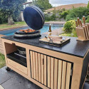 Cuisine extérieure Lulu la Nantaise XS Tontons Grilleurs avec kamado