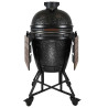 Vue de face sur le barbecue kamado The Bastard Anniversary Edition