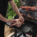 Utilisation de la tablette frontale du barbecue pellets Searwood 600 XL Weber