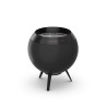 Brasero Moon 45 Höfats noir pied bas