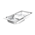 Bac à eau pour fumage pour barbecues pellets Searwood Weber Bac à eau pour fumage pour barbecues pellets Searwood Weber