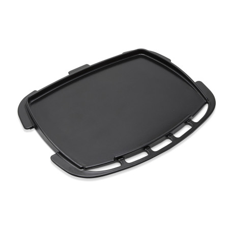 Plancha intégrale en fonte émaillée Weber pour barbecue gaz Q 1000 N Plancha intégrale en fonte émaillée Weber pour barbecue gaz Q 1000 N