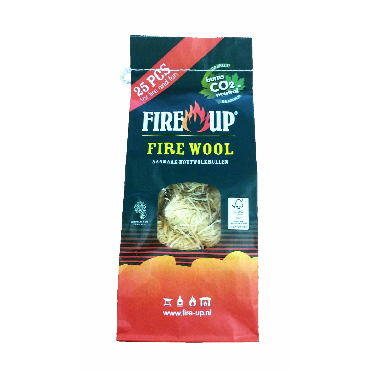Lot De 200 Allume-Feu Naturels Dihl Quick Wax - Laine De Bois Pour Barbecue, Cheminée Et Poêle