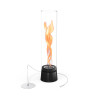 Feu table flamme SPIN air 1200 noir émail