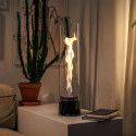 Utilisation en intérieur de la lampe de table SPIN air 1200 Hofats noir émail Utilisation en intérieur de la lampe de table SPIN air 1200 Hofats noir émail