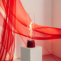 Exposition lampe de table SPIN air 1200 rouge émail Hofats