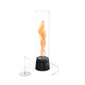 Feu table flamme SPIN air 900 noir émail