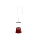 Lampe table SPIN air 900 rouge émail