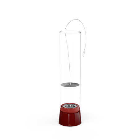 Lampe table SPIN air 900 rouge émail