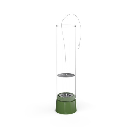 Lampe table SPIN air 900 vert émail