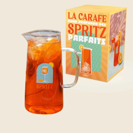 Carafe à Spritz Cookut et son packaging