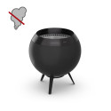 Brasero Moon 45 Höfats noir pied bas
