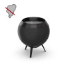 Brasero Moon 45 Höfats noir pied bas