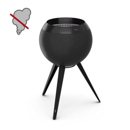 Brasero Moon 45 Höfats noir pied haut