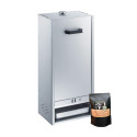 Fumoir en acier aluminé 75 x 39 x 21cm Peetz Fumoir en acier aluminé 75 x 39 x 21cm Peetz