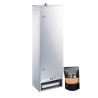 Fumoir en acier aluminé porte à charnières 120x39x28 cm - Peetz Fumoir en acier aluminé porte à charnières 120x39x28 cm - Peetz