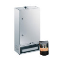 Fumoir Inox porte charnières 75x39x21 cm Peetz Fumoir Inox porte charnières 75x39x21 cm Peetz
