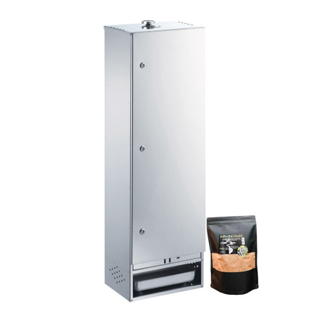 Fumoir Inox Charniere 120x39x28 cm