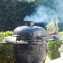 Kamado Kamal 1.0 XL Barbecook en extérieur Kamado Kamal 1.0 XL Barbecook en extérieur