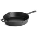 Grande poêle à frire en fonte Ø30 cm bec verseur Napoléon Grande poêle à frire en fonte Ø30 cm bec verseur Napoléon
