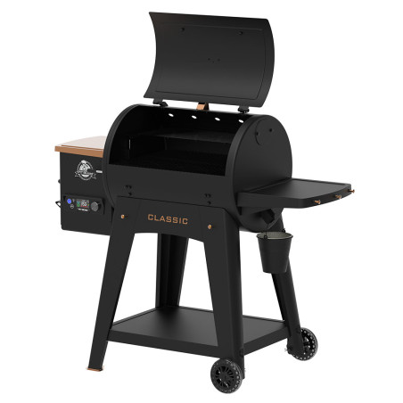 Barbecue Onyx Classic 700 Pit Boss - Couvercle ouvert