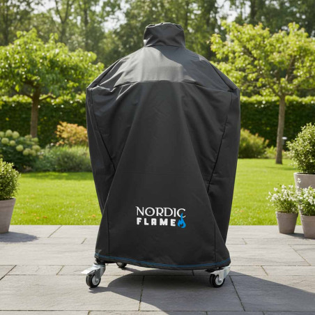 Housse Premium Kamado XL Nordic Flame - Lifestyle