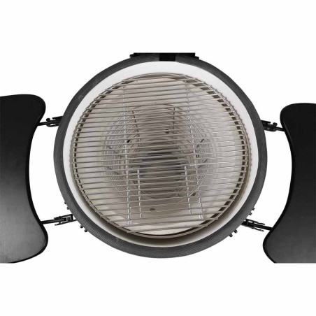 Surface de cuisson du barbecue kamado Kamal ø53 cm noir mat Barbecook