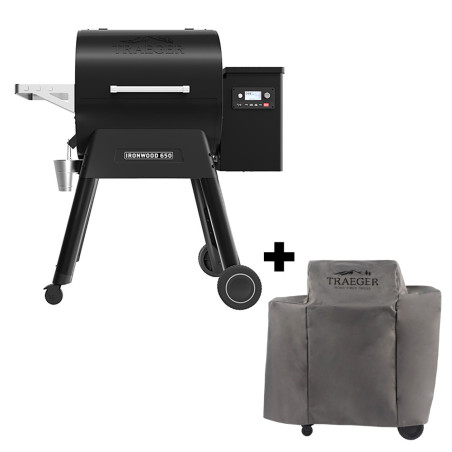 Pack Traeger Ironwood 650 + Housse