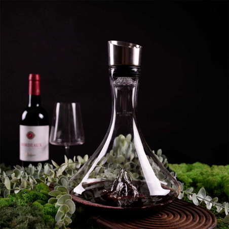Carafe à vin Topographic Alaskan Maker Pic Du Midi d' Ossau - Ambiance