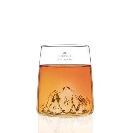 Set 2 shooters Topographic Alaskan Maker - Mont Everest spiritueux