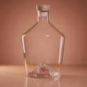 Carafe à spiritueux Topographic Mont Matterhorn Alaskan Maker - Fond de couleur