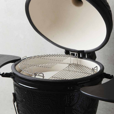 Système de cuisson flexible installé sur le barbecue kamado Kamal XL / 60 Barbecook