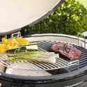 Cuisson d'aliment sur le système de cuisson flexible pour barbecue kamado Kamal XL / 60 Barbecook